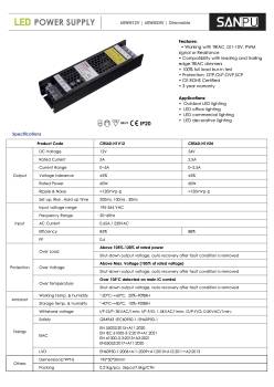 Led Treiber 24Volt 60Watt,Dimmbar, 2918